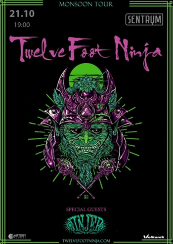 Twelve Foot Ninja and Jinjer